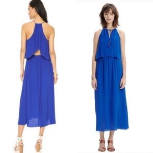 Madewell Flutter Back Overlay Maxi Dress
